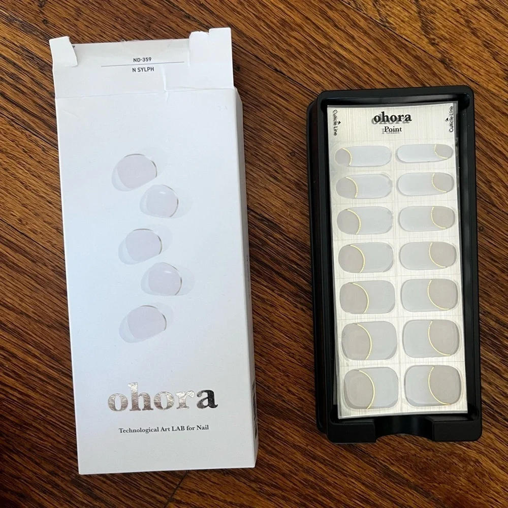 Ohora Gel Nail Kit with Gel Set, Lamp, and Easy Peel Remover